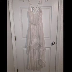 White Dress Long Greek Goddess